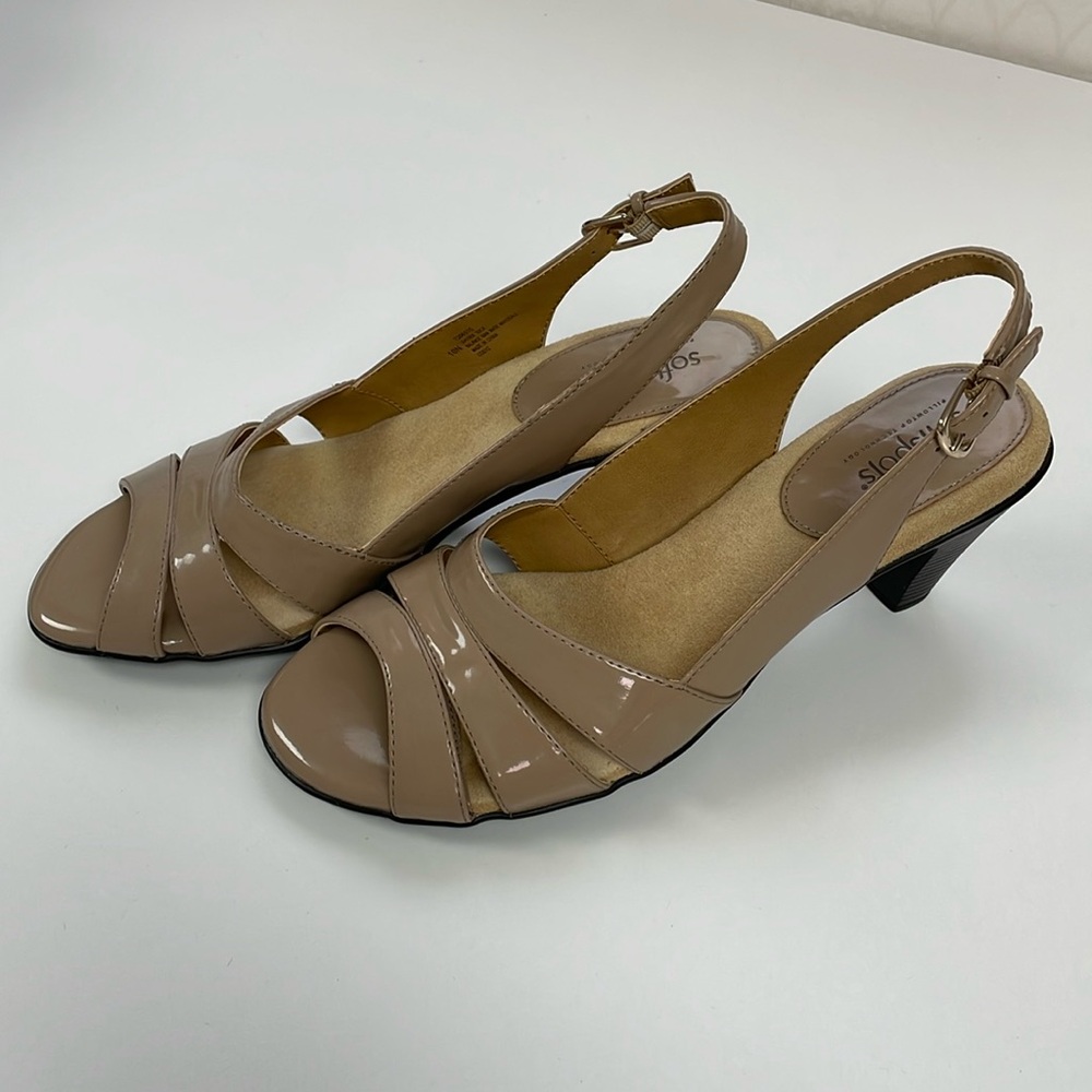 NEW Softspots Tan Slingback Sandal